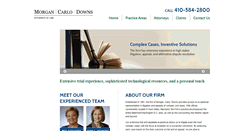 Desktop Screenshot of morgancarlo.com